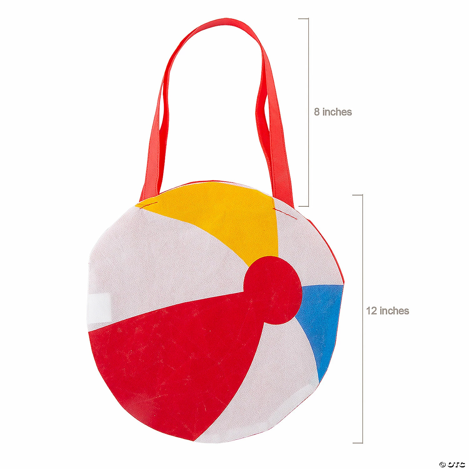 Cheap π₯ 12" x 12" Medium Beach Ball-Shaped Nonwoven Tote Bags -12 Pc. π― 4 Cheap π₯ 12" x 12" Medium Beach Ball-Shaped Nonwoven Tote Bags -12 Pc. π― - Image 2
