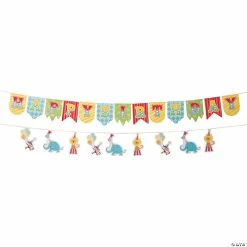 Outlet 🔔 1st 🥳 Birthday Circus Garland - 2 Pc. 😍