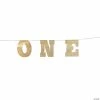 Flash Sale 🔥 1st 🎂 Birthday Gold Glitter Garland 😀 -Deals Supplies Store 1st birthday gold glitter garland13721599