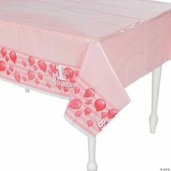 New 😉 1st 🎂 Birthday Plastic Tablecloth ⭐
