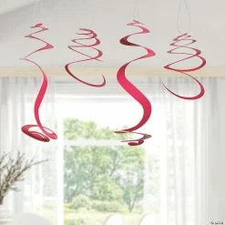 Deals π Solid Color Hanging Swirl Decorations - 12 Pc. β€οΈ 7 Deals π Solid Color Hanging Swirl Decorations - 12 Pc. β€οΈ -Deals Supplies Store 20 candy pink hanging swirl decorations 12 pc 13964269 a02