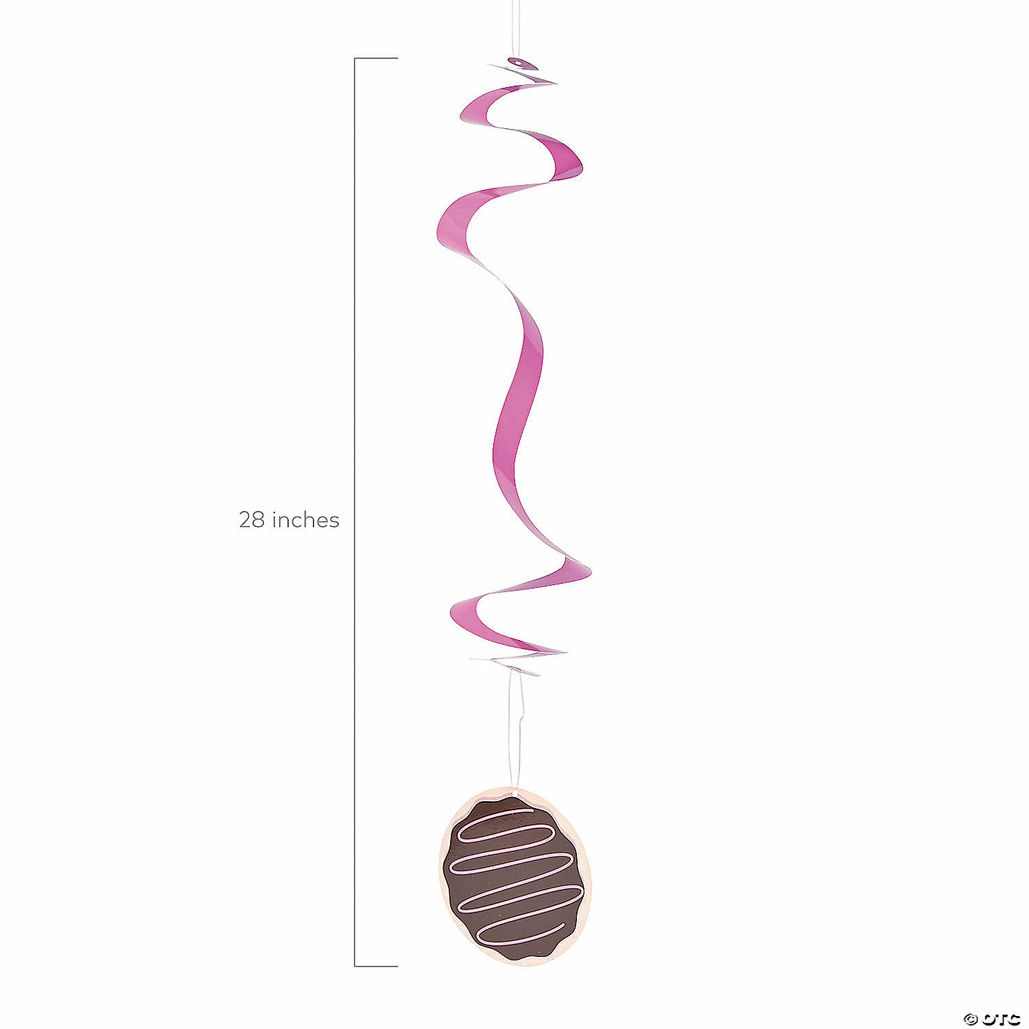 Flash Sale π 28" Donut Sprinkles Hanging Swirl Decorations - 12 Pc. π€© 4 Flash Sale π 28" Donut Sprinkles Hanging Swirl Decorations - 12 Pc. π€© - Image 2