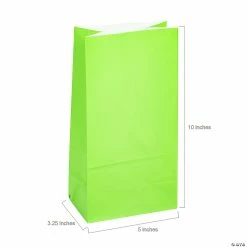Brand new 👏 Paper Treat Bags - 12 Pc. 🥰 5 Brand new 👏 Paper Treat Bags - 12 Pc. 🥰 -Deals Supplies Store 5 x 10 bright neon treat bags 12 pc 3 36 a01