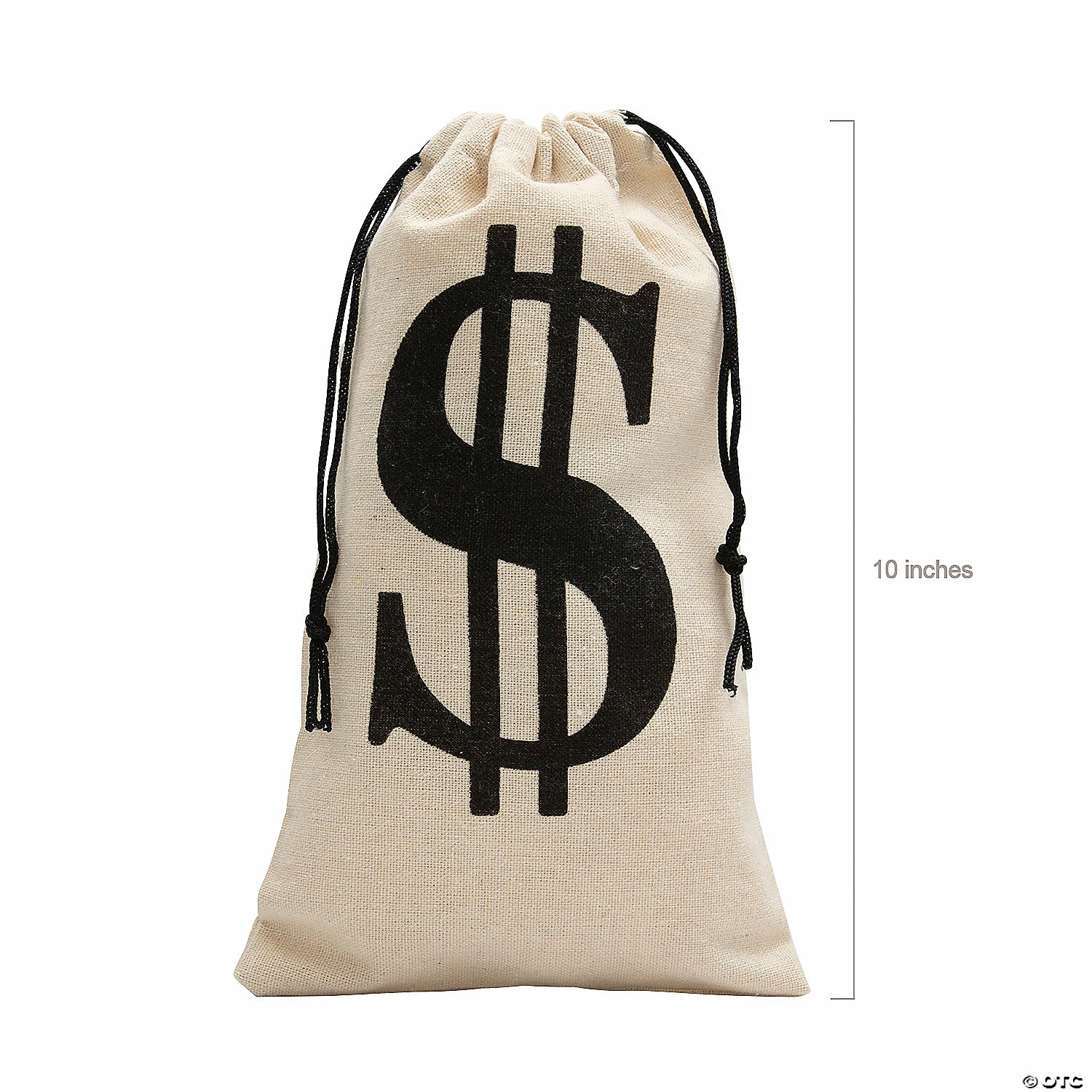 Cheapest ๐ 6" x 10" Large Dollar Sign Canvas Drawstring Bags - 6 Pc. ๐ฅฐ 4 Cheapest ๐ 6" x 10" Large Dollar Sign Canvas Drawstring Bags - 6 Pc. ๐ฅฐ - Image 2