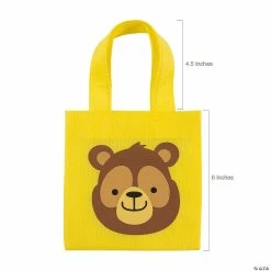 Outlet 💯 6" x 6" Mini Nonwoven Woodland Party Tote Bags - 12 Pc. 🎉 -Deals Supplies Store 6 x 6 mini nonwoven woodland party tote bags 12 pc 13780469 a01