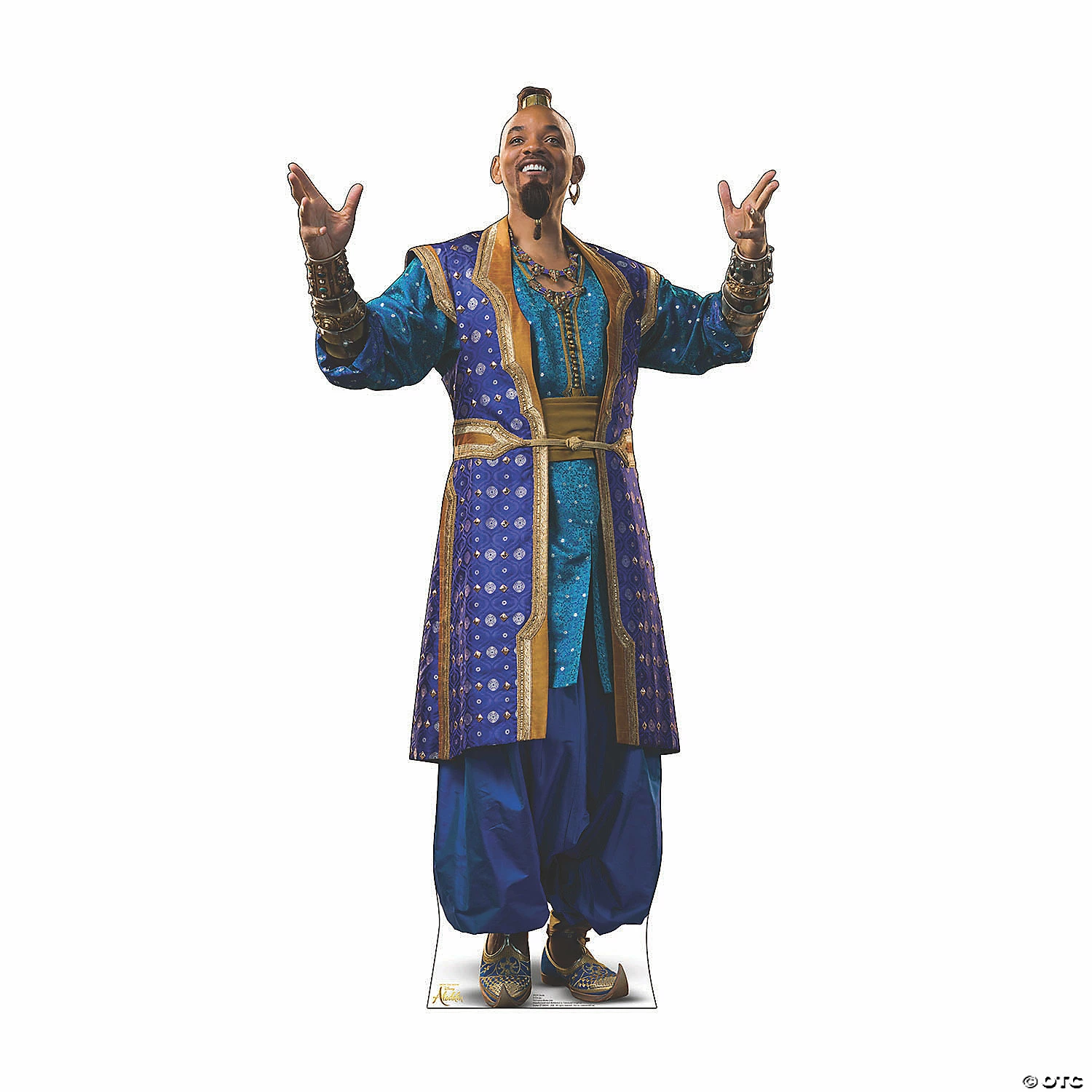 Cheapest 😀 Aladdin™ Live Action Genie Life-Size Cardboard Stand-Up ⌛ 3 Cheapest 😀 Aladdin™ Live Action Genie Life-Size Cardboard Stand-Up ⌛