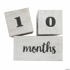 Top 10 π₯° Baby Milestone Blocks - 3 Pc. π