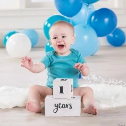 Top 10 🥰 Baby Milestone Blocks - 3 Pc. 😍 -Deals Supplies Store baby milestone blocks 3 pc 13837195 a04