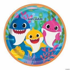 Coupon 🥰 Baby Shark Paper Dinner Plates - 8 Ct. ✨