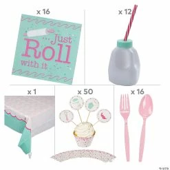 Cheap 🔔 Baking Party Tableware Kit for 8 Guests 🛒 -Deals Supplies Store baking party tableware kit for 8 guests13980079 a01 1