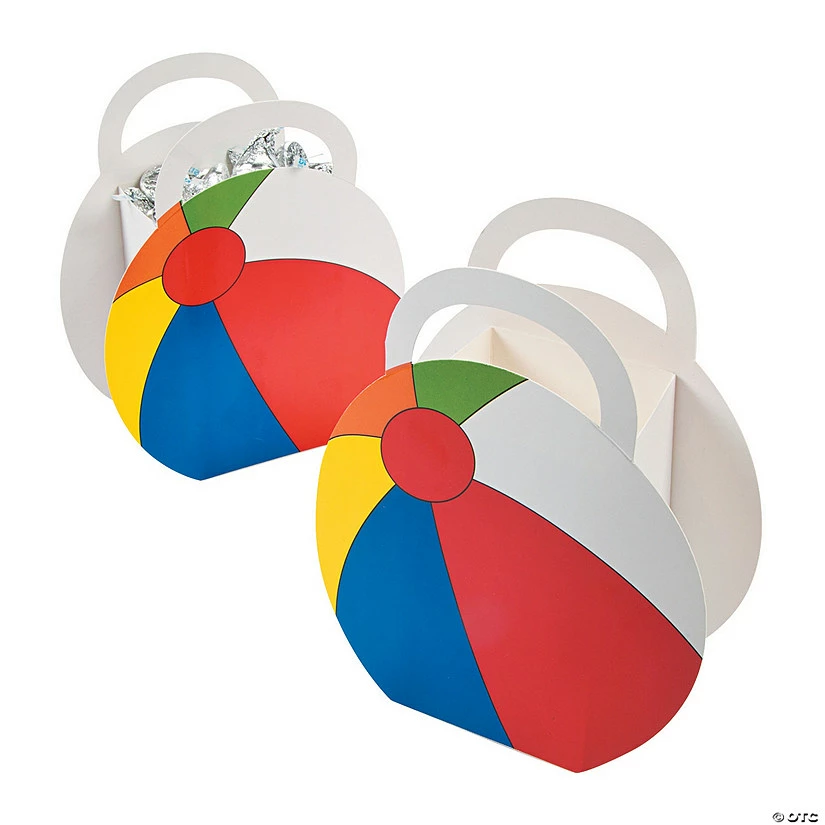 Top 10 π Beach Ball Favor Boxes - 12 Pc. π₯° 3 Top 10 π Beach Ball Favor Boxes - 12 Pc. π₯°