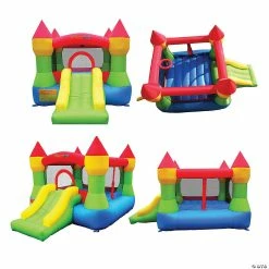 Deals Supplies Store -Deals Supplies Store bounceland castle bounce house with hoop and slide14097506 a01