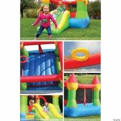 New 👍 Bounceland Castle Bounce House with Hoop & Slide ✨ -Deals Supplies Store bounceland castle bounce house with hoop and slide14097506 a03