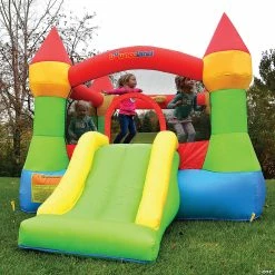 New 👍 Bounceland Castle Bounce House with Hoop & Slide ✨ -Deals Supplies Store bounceland castle bounce house with hoop and slide14097506 a05