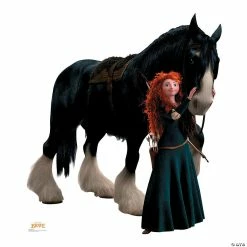 Hot Sale 🔔 Brave's Merida & Angus Life-Size Cardboard Stand-Up 🥰
