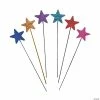 Wholesale 🛒 Bright & Glittery Star Wands- 12 Pc. 👍