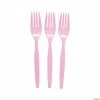 Budget 💯 Bulk Solid Color Plastic Forks - 50 Ct. 🎉