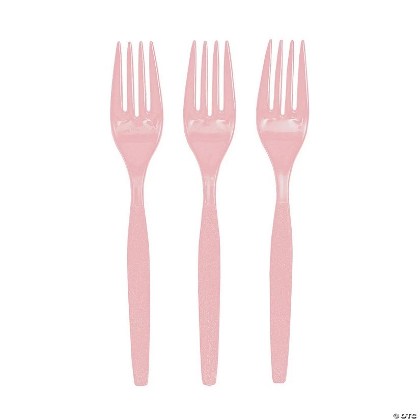 Budget π Bulk Solid Color Plastic Forks - 50 Ct. β 3 Budget π Bulk Solid Color Plastic Forks - 50 Ct. β