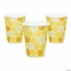 Outlet ❤️ Bumblebee Party Yellow Paper Cups - 8 Pc. ❤️ -Deals Supplies Store bumblebee party yellow paper cups 8 pc 13911615