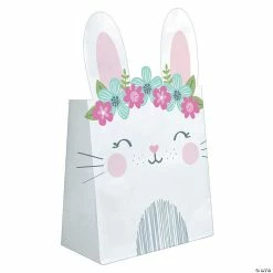Discount 👍 Bunny Party Treat Bags - 8 Pc. 👏