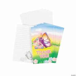 Hot Sale 🎉 Butterfly 1st 🎂 Birthday Thank You Cards - 8 Pc. 😍