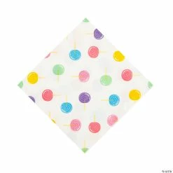 Coupon 🛒 Candy World Lollipop Luncheon Napkins - 16 Pc. 🔔