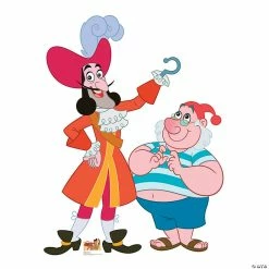 Best Pirce 😍 Captain Hook & Mr. Smee Life-Size Cardboard Stand-Up ⌛