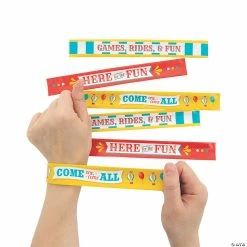 Coupon 🔔 Carnival Slap Bracelets - 50 Pc. ❤️