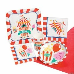 Discount 🥰 Carnival Tableware Kit for 8 Guests ✨