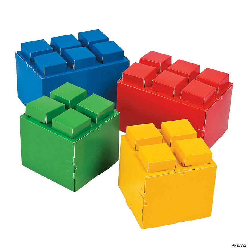 Outlet π€© Color Brick Party Centerpieces - 4 Pc. π₯° 3 Outlet π€© Color Brick Party Centerpieces - 4 Pc. π₯°