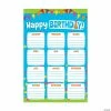 Coupon ✨ Colorful 🥳 Birthday Chart Poster ❤️ -Deals Supplies Store colorful birthday chart poster13933486