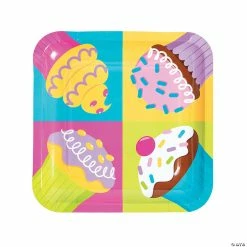 Top 10 🔥 Cupcake Party Paper Dinner Plates - 8 Ct. 🛒