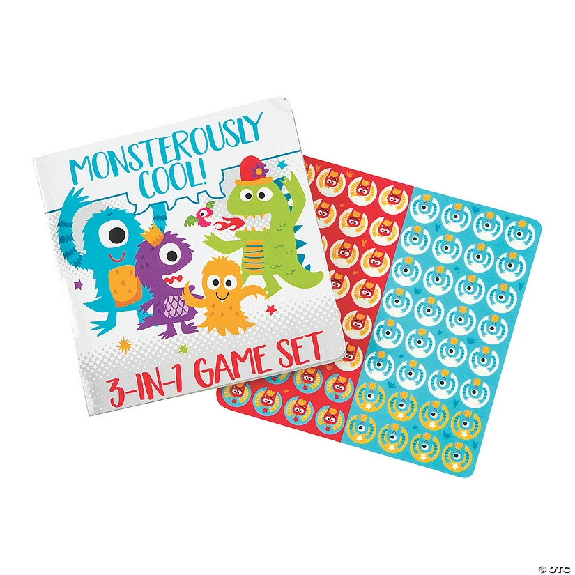 Deals π― Cute Monster 3-In-1 Game Sets - 12 Pc. β¨ 3 Deals π― Cute Monster 3-In-1 Game Sets - 12 Pc. β¨