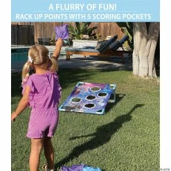 Deals 🤩 Disney Frozen 2 Frost Toss Game Set by GoSports - Includes 8 Snowflake Bean Bags with Portable Carrying Case 👏 -Deals Supplies Store disney frozen 2 frost toss game set by gosports includes 8 snowflake bean bags with portable carrying case14105428 a02