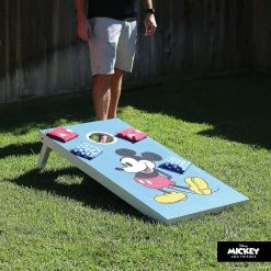 Discount 🧨 Disney Mickey & Minnie Regulation Size Cornhole Set by GoSports - Includes 8 Bean Bags and Portable Carrying Case 👍 -Deals Supplies Store disney mickey and minnie regulation size cornhole set by gosports includes 8 bean bags and portable carrying case14105422 a05