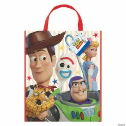 Top 10 👍 Disney Pixar Toy Story 4™ Plastic Tote Bag 🧨