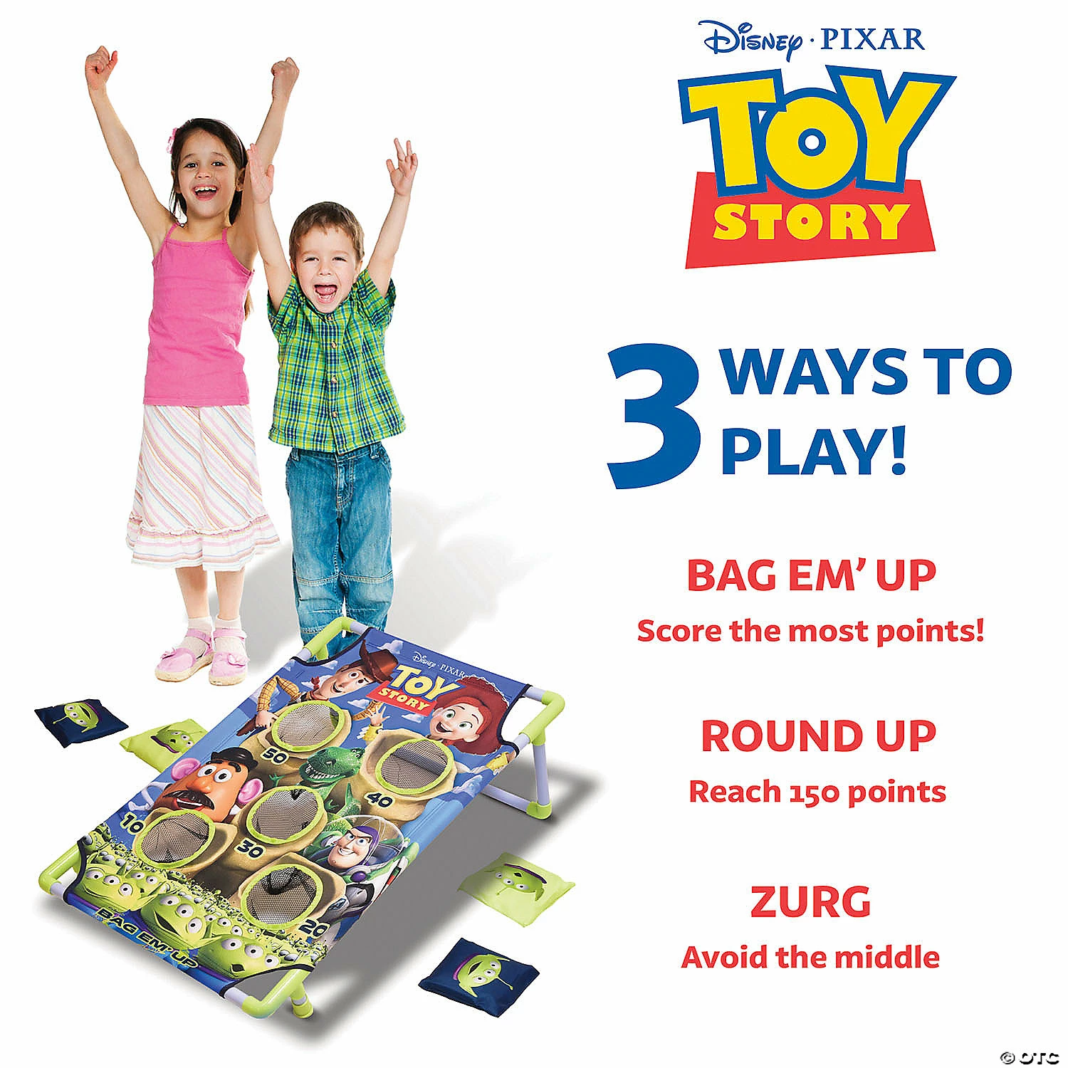 Wholesale π Disney Pixar Toy Story Bag-Em-Up Game Set by GoSports - Includes 8 Alien Bean Bags with Portable Carrying Case π― 4 Wholesale π Disney Pixar Toy Story Bag-Em-Up Game Set by GoSports - Includes 8 Alien Bean Bags with Portable Carrying Case π― - Image 2