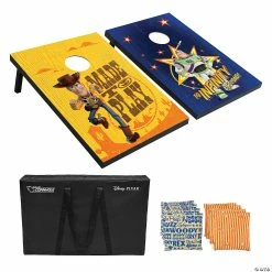 Discount 😍 Disney Pixar Toy Story Classic Cornhole Set by GoSports - Includes 8 Bean Bags and Carrying Case 🎉