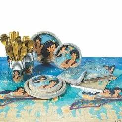 Coupon 💯 Disney’s Aladdin™ Tableware Kit for 24 Guests 😍