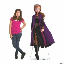 Buy 💯 Disney’s Frozen II Anna Life-Size Cardboard Stand-Up 👍