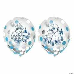 Discount 🤩 Disney’s Frozen II Confetti 12" Latex Balloons - 6 Pc. 🔥
