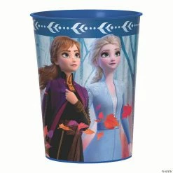 Discount 🔔 Disney’s Frozen II Elsa & Anna Metallic Plastic Favor Cup 💯