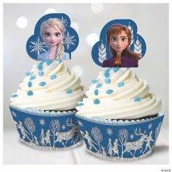 Coupon 💯 Disney’s Frozen II Glitter Cupcake Decorating Kit for 24 🎁