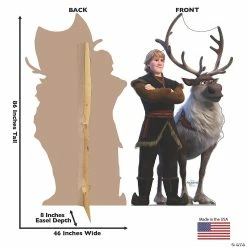 Buy 🥰 Disney’s Frozen II Kristoff & Sven Life-Size Cardboard Stand-Up 👍 5 Buy 🥰 Disney’s Frozen II Kristoff & Sven Life-Size Cardboard Stand-Up 👍 -Deals Supplies Store disney s frozen ii kristoff and sven life size cardboard stand up13952509 a01
