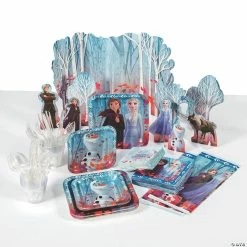 New 🛒 Disney’s Frozen II Movie Tableware Kit for 16 Guests 🥰