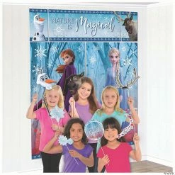 Flash Sale 💯 Disney’s Frozen II Scene Setter with Photo Stick Props - 17 Pc. 🧨