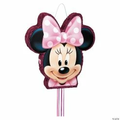 Buy 😍 Disney’s Minnie Mouse Pull-String Piñata 🎉