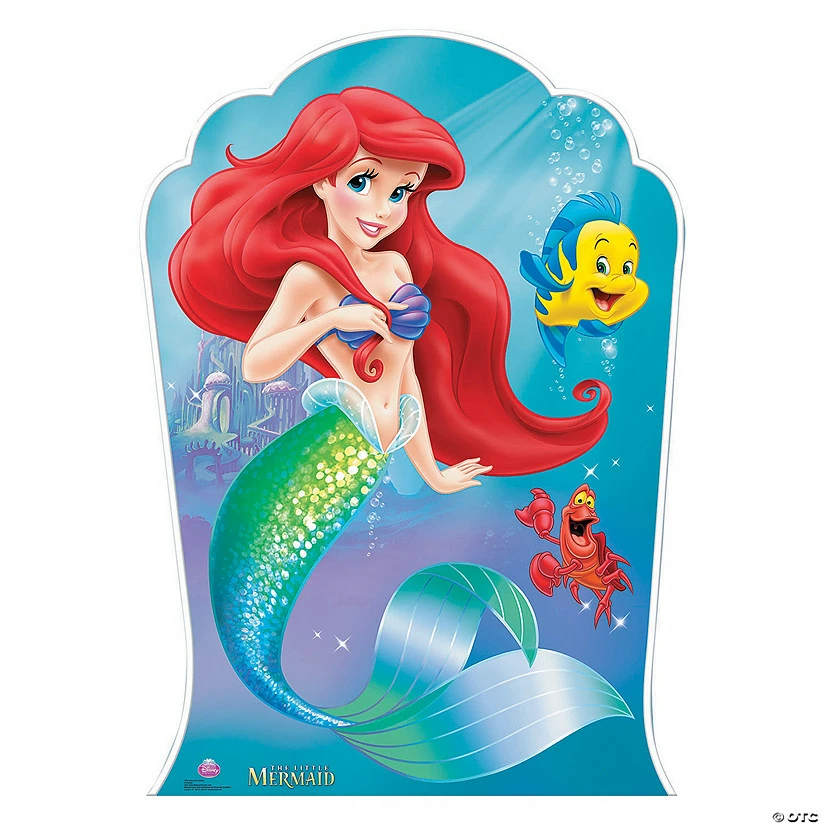 Flash Sale 👏 Disney’s The Little Mermaid™ Ariel & Friends Life-Size Cardboard Stand-Up 💯 3 Flash Sale 👏 Disney’s The Little Mermaid™ Ariel & Friends Life-Size Cardboard Stand-Up 💯