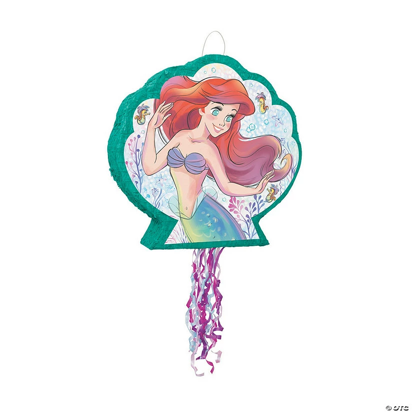 Wholesale 🎉 Disney® The Little Mermaid™ Pull-String Piñata 🤩 3 Wholesale 🎉 Disney® The Little Mermaid™ Pull-String Piñata 🤩