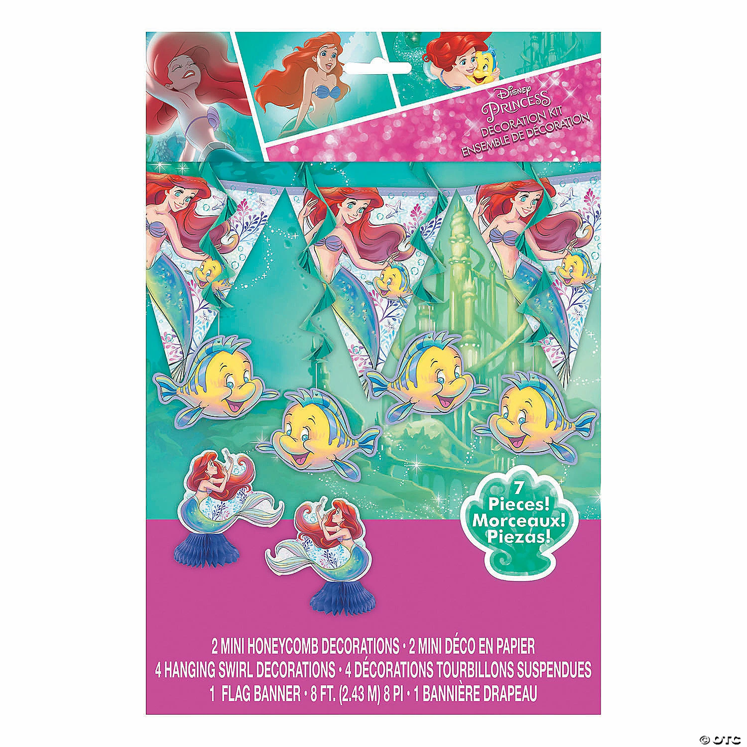 Wholesale 😍 Disney® The Little Mermaid™ Decorating Kit - 7 Pc. 🔔 3 Wholesale 😍 Disney® The Little Mermaid™ Decorating Kit - 7 Pc. 🔔